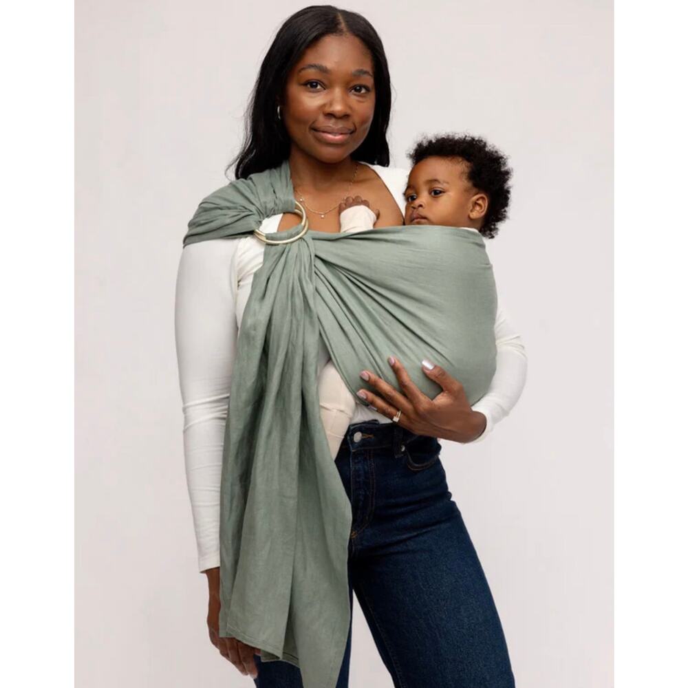 Wild Bird Linen Ring Sling Carrier